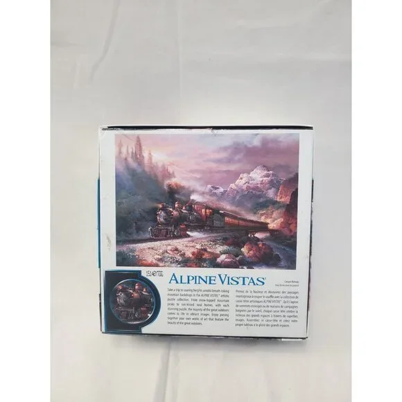 Used 500 Piece Puzzle Box 3 Puzzles - Picture 6 of 10